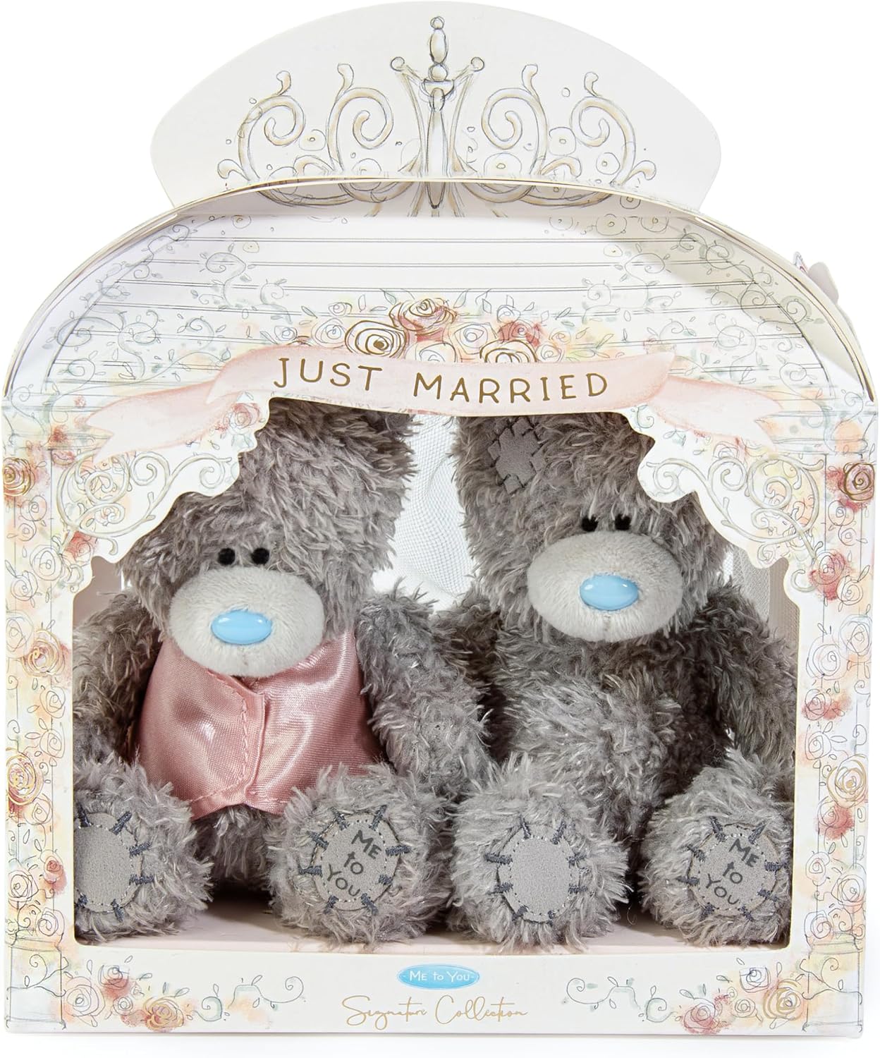 Me to You Tatty Teddy Bride and Groom Bears In Gift Box - Signature Collection