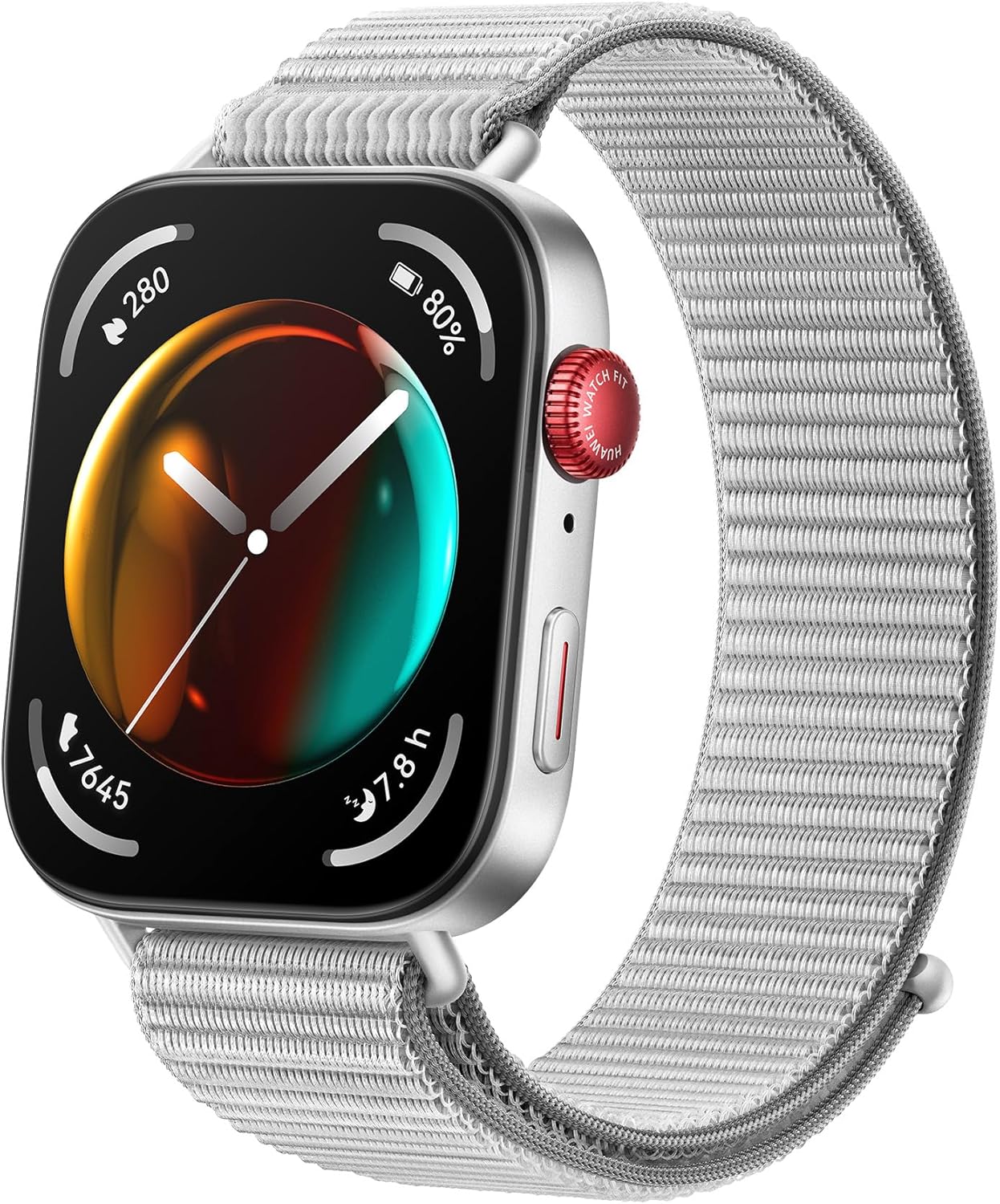 Huawei Watch FIT 3，1.82" AMOLED Display ，Ultra-Slim Design，All-Round Fitness Management，Comprehensive Health Managment，Durable Battery Life，Compatible with iOS & Android (Gray)