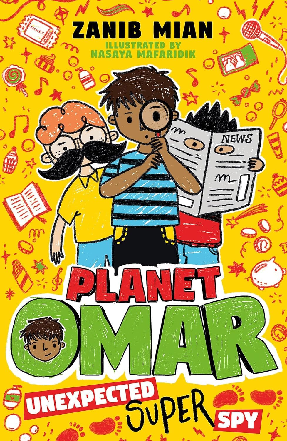 Unexpected Super Spy: Book 2 (Planet Omar)
