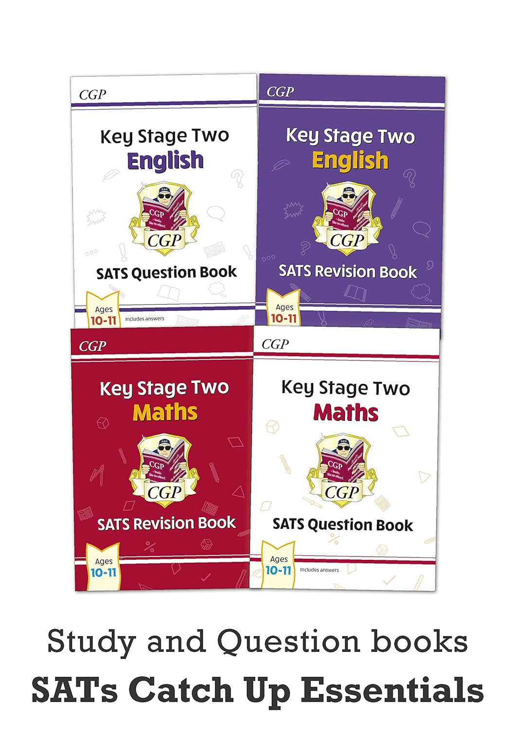 Year 6 SATS Essentials: Study and Question Book Bundle - Ages 10-11 (for the 2026 tests)