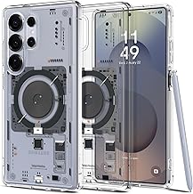 Spigen Ultra Hybrid MagFit Designed for Galaxy S25 Ultra Case [Qi2 Certified/Magnet for Galaxy] (2025) - Neo One