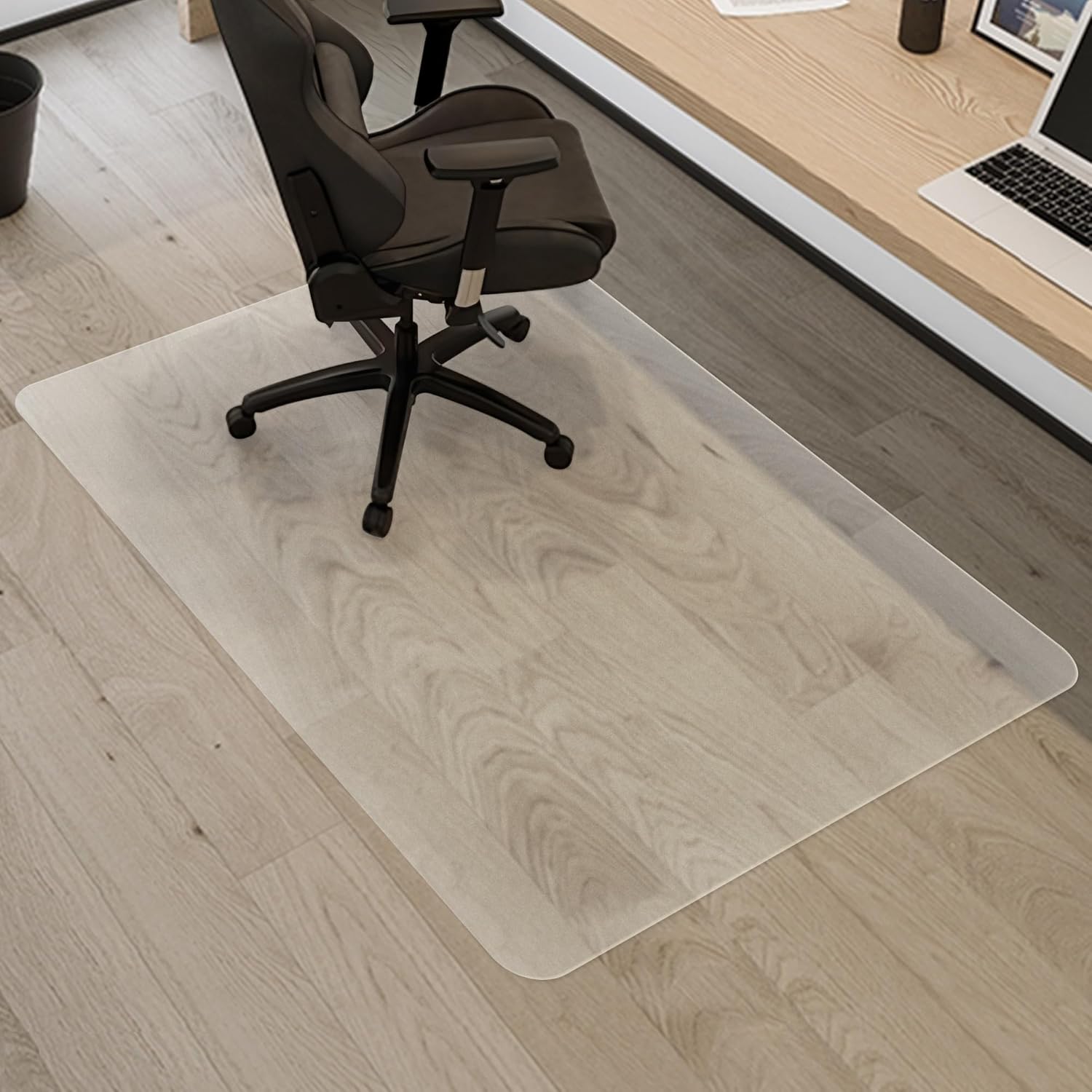 Desk Chair Mat for Carpeted Floors/Hardwood Floor (48" x 36")