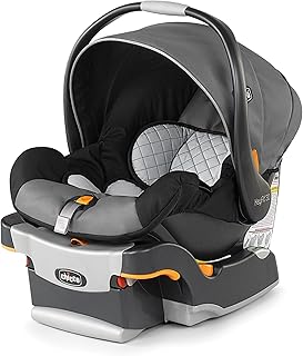 Chicco KeyFit 30 Infant Car Seat and Base | Rear-Facing Seat for Infants 4-30 lbs.| Infant Head and Body Support | Compatible with Chicco Strollers | Baby Travel Gear