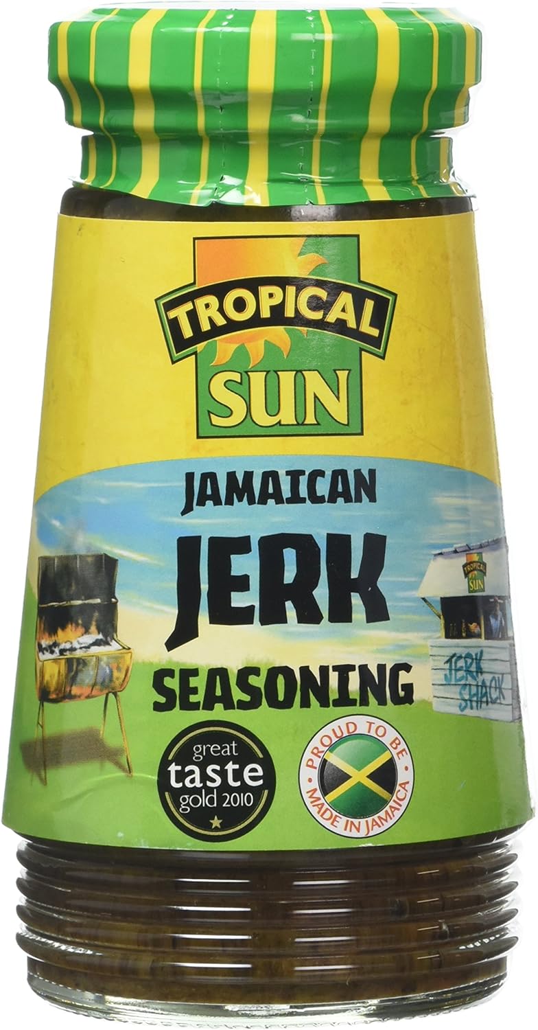 Tropical Sun Jamaican Jerk Seasoning Spices for Easy Meals 280g (Pack of 6) – Food Flavour Enhancer