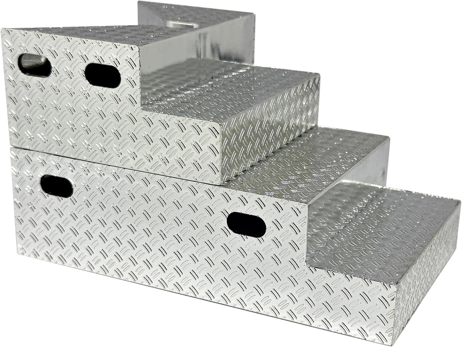 Chrome Plated Deluxe Breakable Ring Stairs for WWE & AEW Wrestling Action Figure Rings