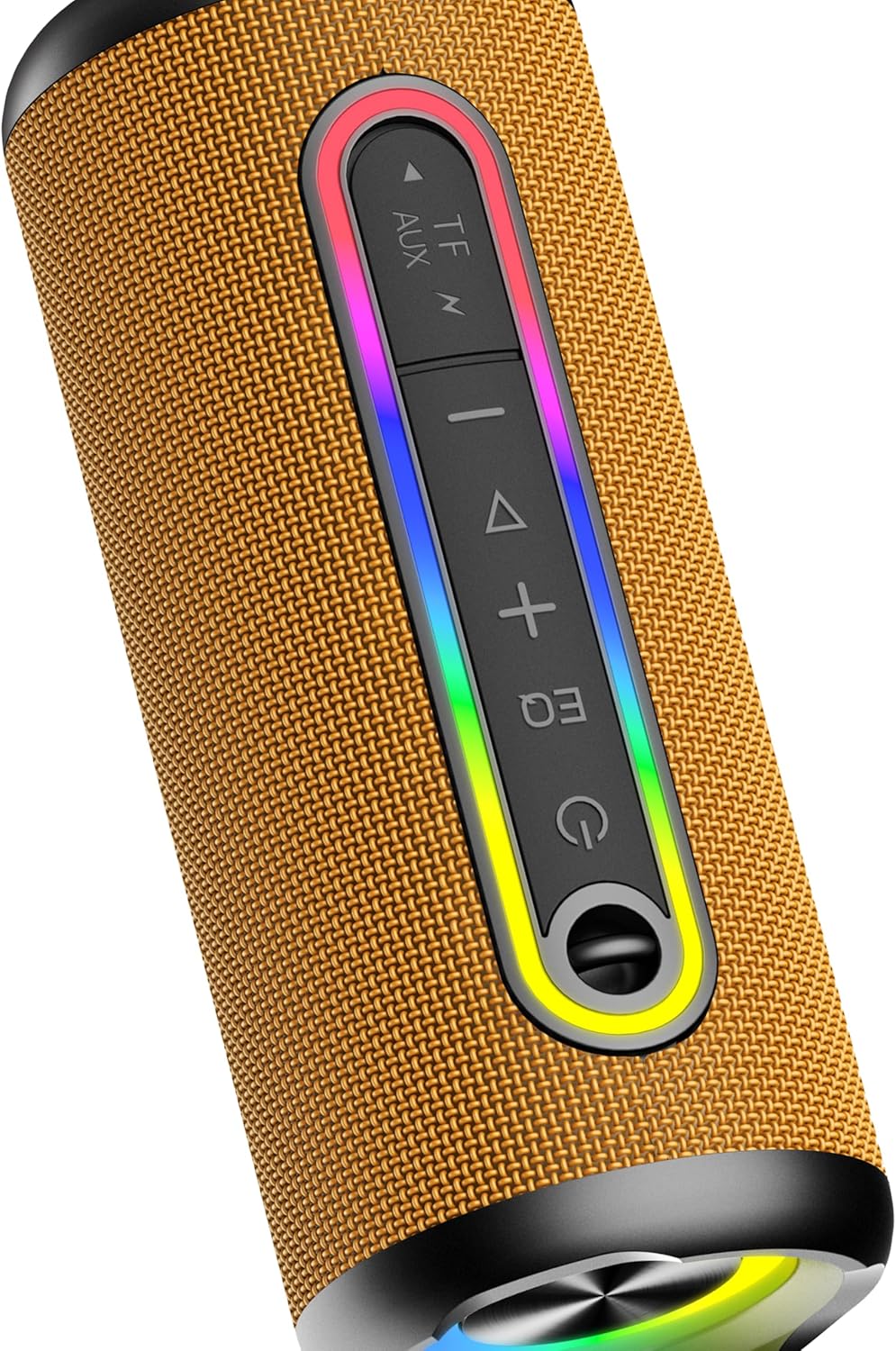 TIMU Wireless Portable Speaker, IPX7 Waterproof Bluetooth Speaker, 25W Loud Stereo Sound, 30H Playtime, 3 Colorful RGB Lights, 3 EQ Mode, TWS Pairing, Bluetooth 5.3 for Outdoor/Home/Party, Gift Ideas