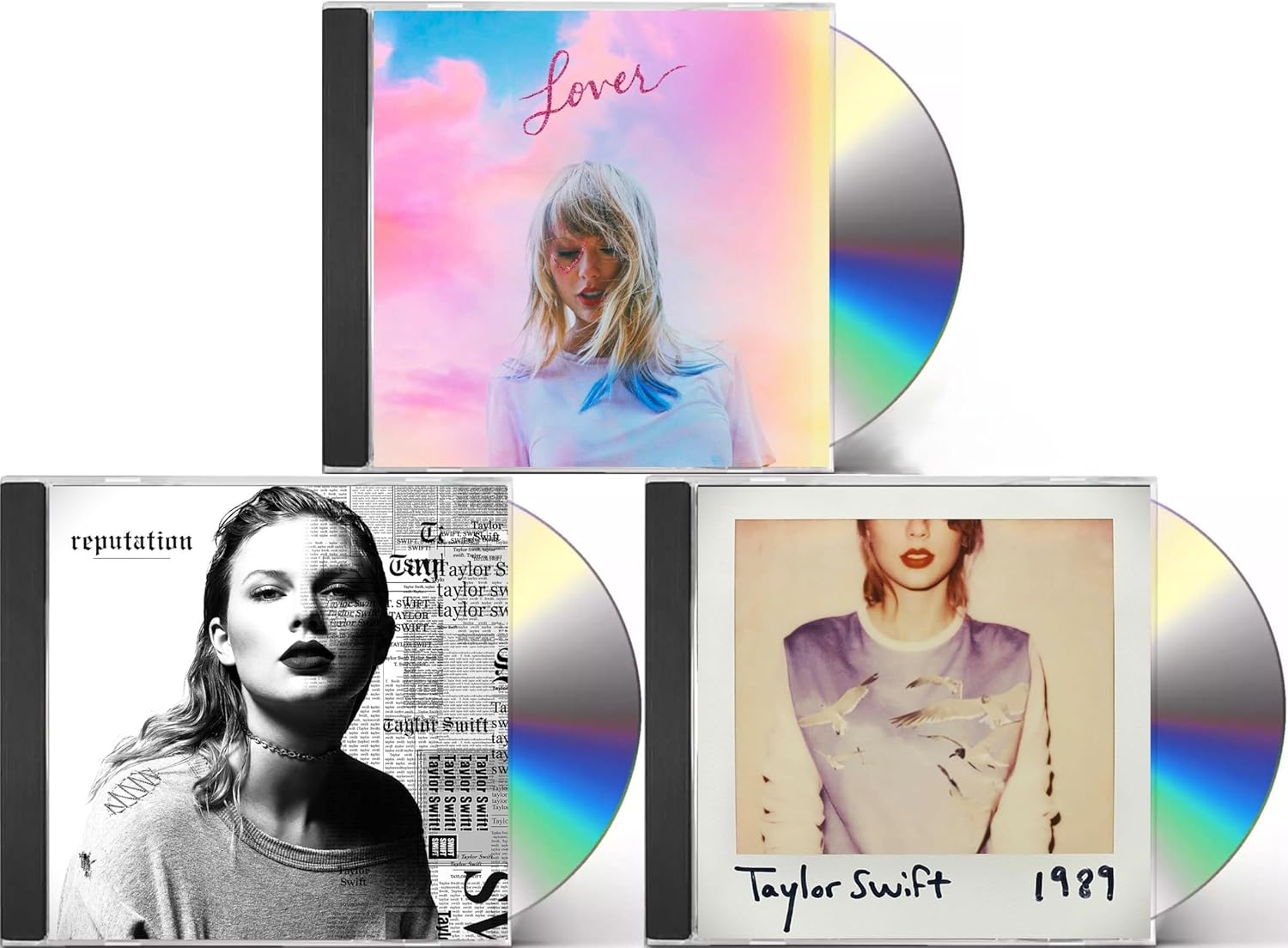 1989 / Lover / Reputation - Taylor Swift