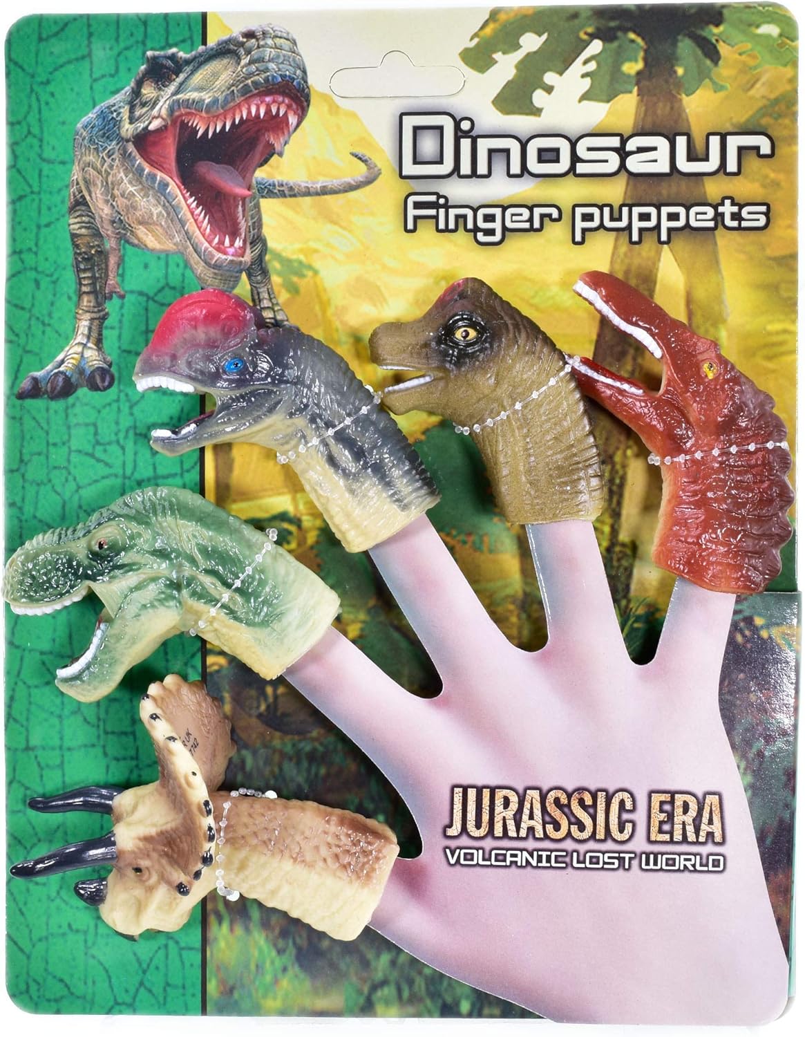 KandyToys Dinosaur Finger Puppets | Dinosaur Toys | Kids Toys