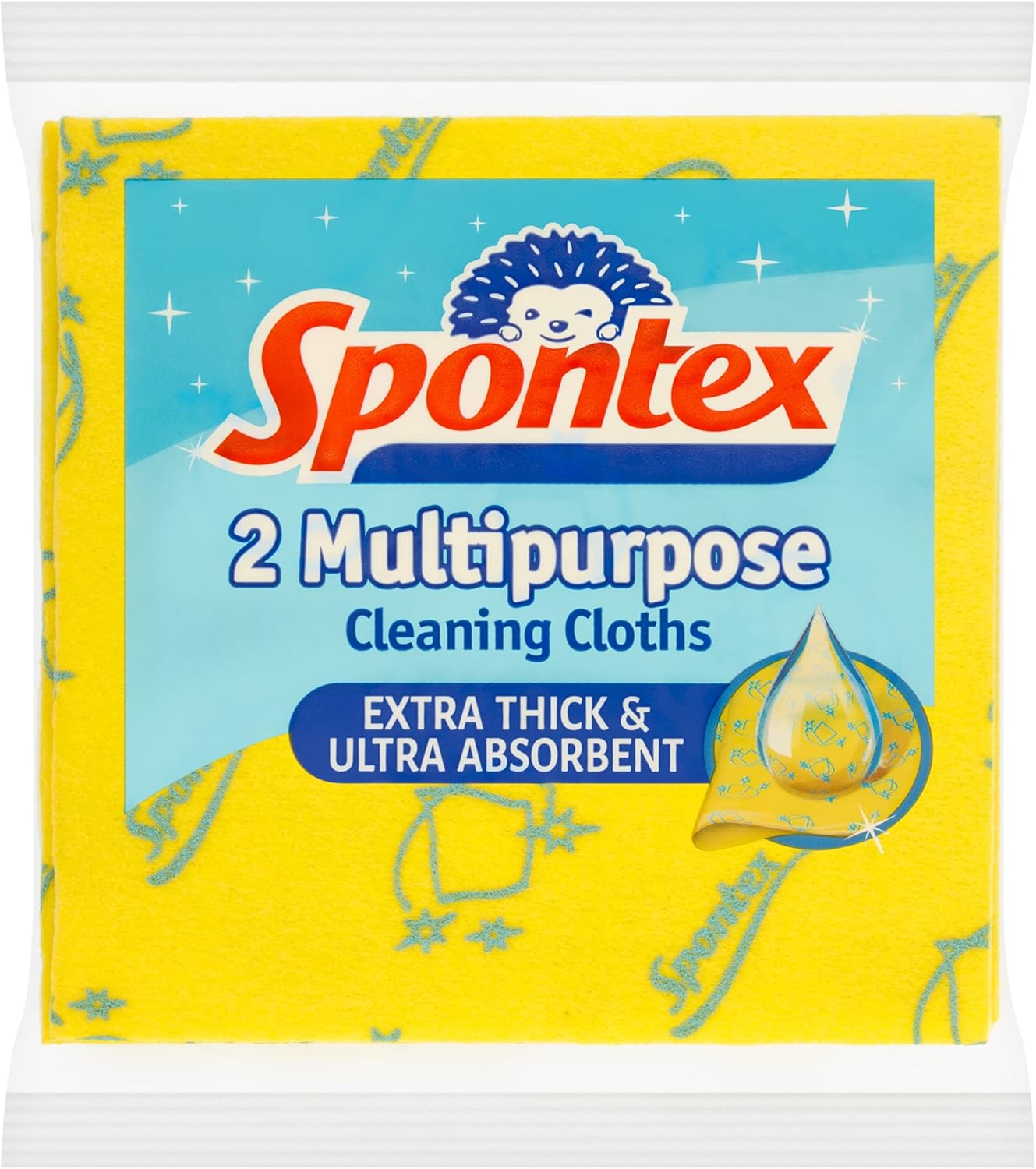 Spontex 2 Multipurpose Cloths