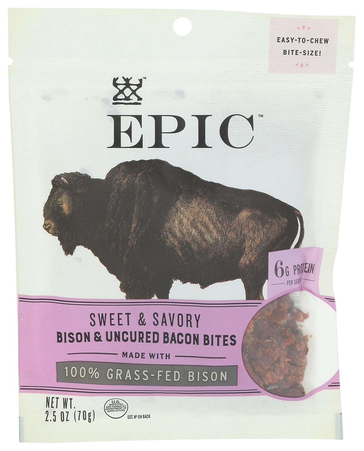Epic, Protein Bites, 2.5 Ounce