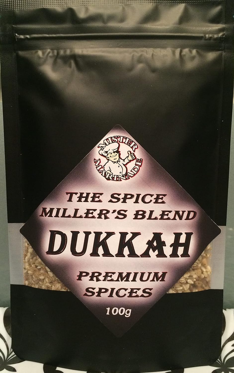 The Spice Miller's Blend, Dukkah 100g, Premium Artisan Spice Mixes Low Sugar & No Sugar Seasonings