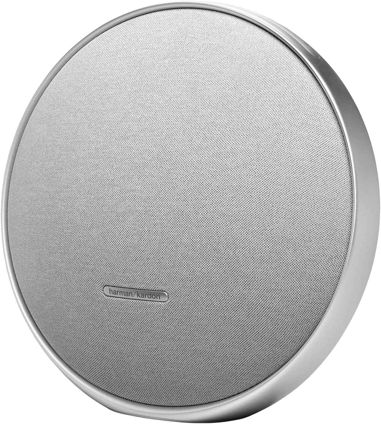 Harman Kardon Onyx Studio 9, Portable Home Bluetooth Speaker with Auracast Multi-Speaker Connection, Adaptive Self-Tuning, Constant Sound Field Technology, USB Charging Port, 8-Hour Battery, Grey
