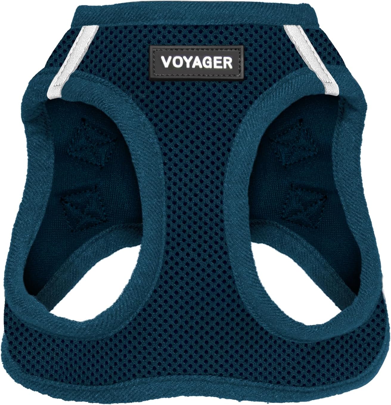 Voyager Step-In Air Dog Harness by Best Pet Supplies - All Weather Mesh Step in Vest Harness for Small and Medium Dogs, Blue, size S - Chest: 14.5 - 16"