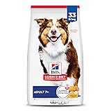 Hill's Science Diet Adult 7+, Senior Adult 7+ Premium Nutrition, Dry Dog Food, Chicken, Brown Rice, & Barley, 33 lb Bag
