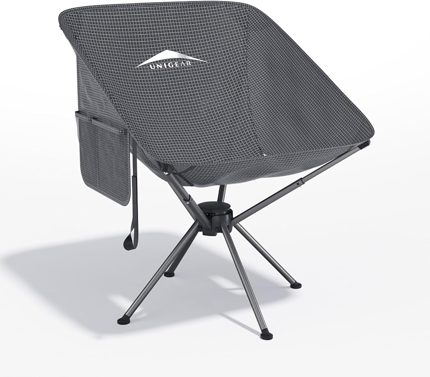 Unigear Compact Camping Chair for Adults, Lightweight Portable Folding Chair 2.6lb, 3 Steps Easy Setup & Fold, for Outdoor Hiking, Fishing, Travel, Backpacking