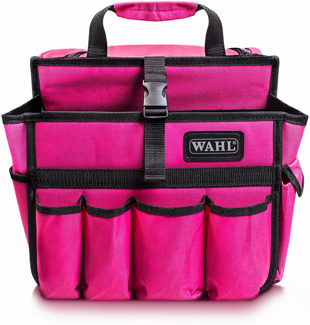 Wahl Tool Carry Pink, Barber Backpack, Travel Barber Bag, Barber Storage, Travel Hairdresser Bag, Holds Hairdresser Styling Tools, Mobile Barbering, Mobile Hairdressing, Bags for Stylists
