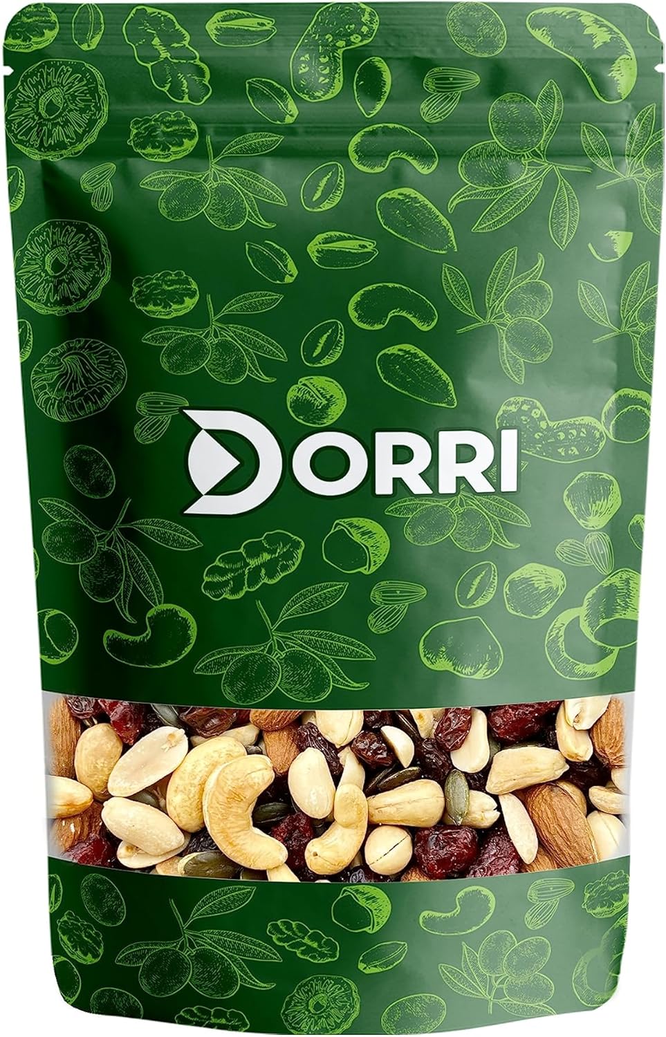 Dorri - Protein Mix 250g | Almonds, Cashews, Cranberries, Peanuts, Pumpkin Seeds, Raisins - Healthy Snacks - Healthy Mixed Nuts - Healthy Mixed Fruit - Gluten Free - GMO Free