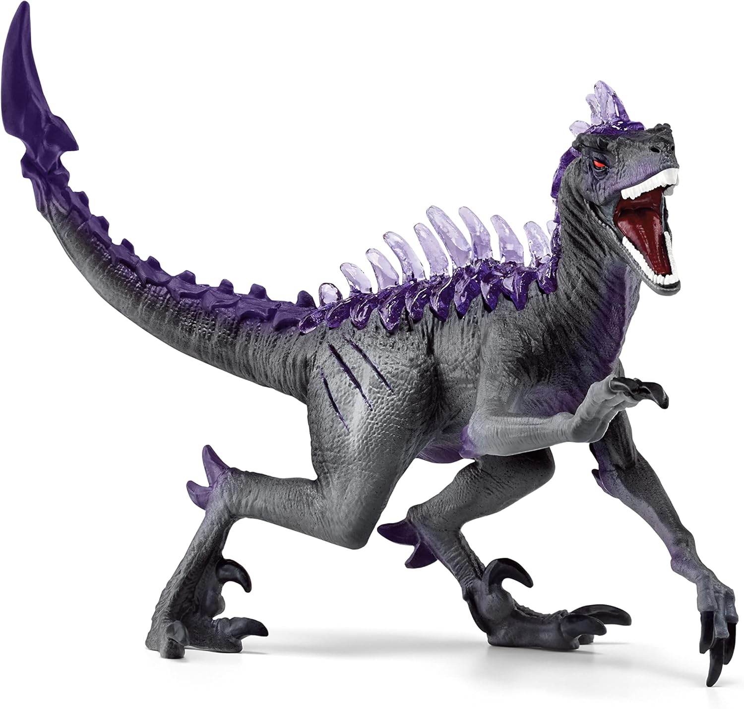 SCHLEICH Eldrador Creatures 70154 Shadow Raptor Dinosaur Figurine - Wild Prehistoric Mythical Fantasy Dinosaur Creature, Magic Action Figure Toy - Dinosaur Toys Gift for Boys, Girls, Kids Age 7+