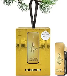 Paco Rabanne 1 Million Perfume For Men Mini EDT Splash 0.17 Fl Oz
