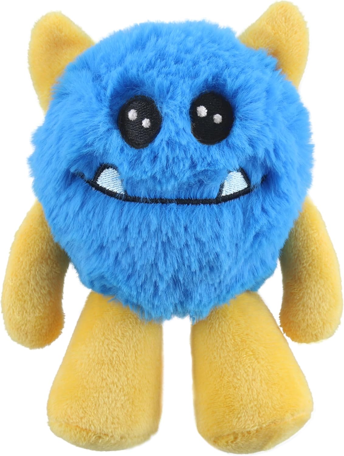 The Puppet Company Blue Micro-Monster Finger Puppet – Fun and Fuzzy Snaggle Character for Pretend Play, Story Time, and Gift –14cm