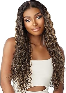 Sensationnel Butta lace precut wigs - unit 7 glueless precut lace extra wide 5 inch deep part synthetic wig pre tweezed smaller knot hairline - Butta pre cut unit 7 (BALAYAGEPLATINUM)