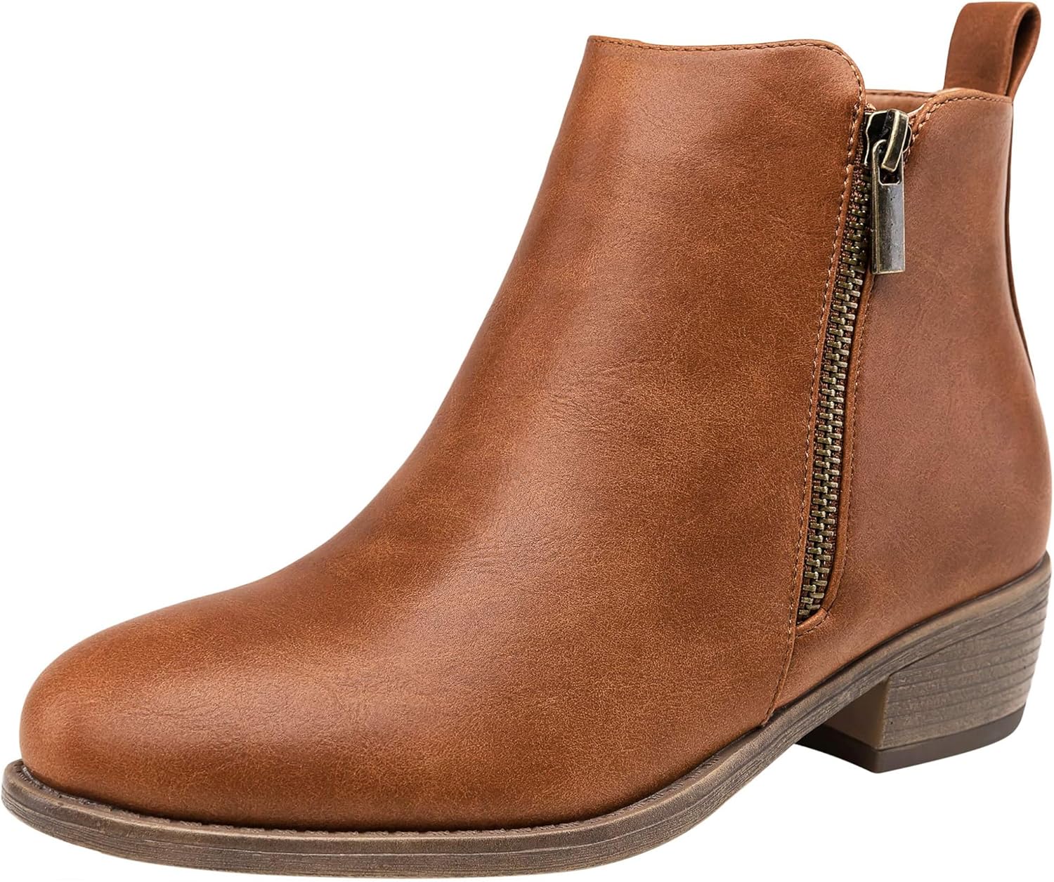 Jeossy Women's 905 Ankle Boots, Classic Low Heeled Short Booties, Casual Comfortable Boots with Wide Widths Available