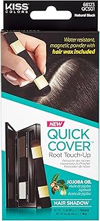 Kiss Quick Cover Root Touch Up Hair Shadow (Natural Black)