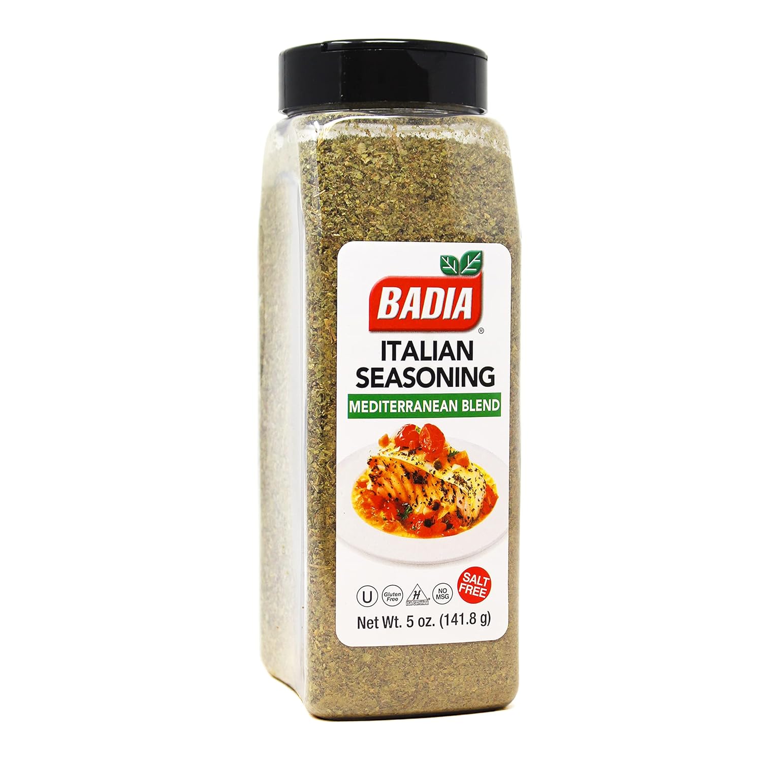 Badia Italian Seasoning, Mediterranean Blend, 5 oz – Classic Mix of Herbs for Pasta, Sauces, Pizza & Roasted Vegetables