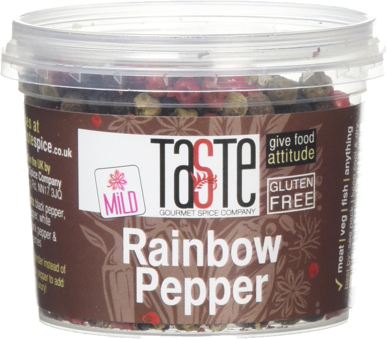 Gourmet Spice Company Rainbow Peppercorns 40 g