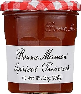 Bonne Maman Apricot Preserves, 13 Ounce Jars (Pack of 6)