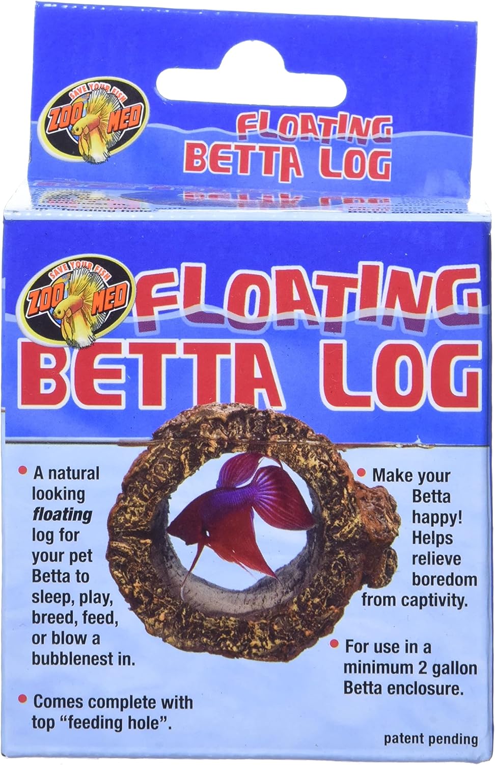 Zoo Med BL-10E Floating Betta Log