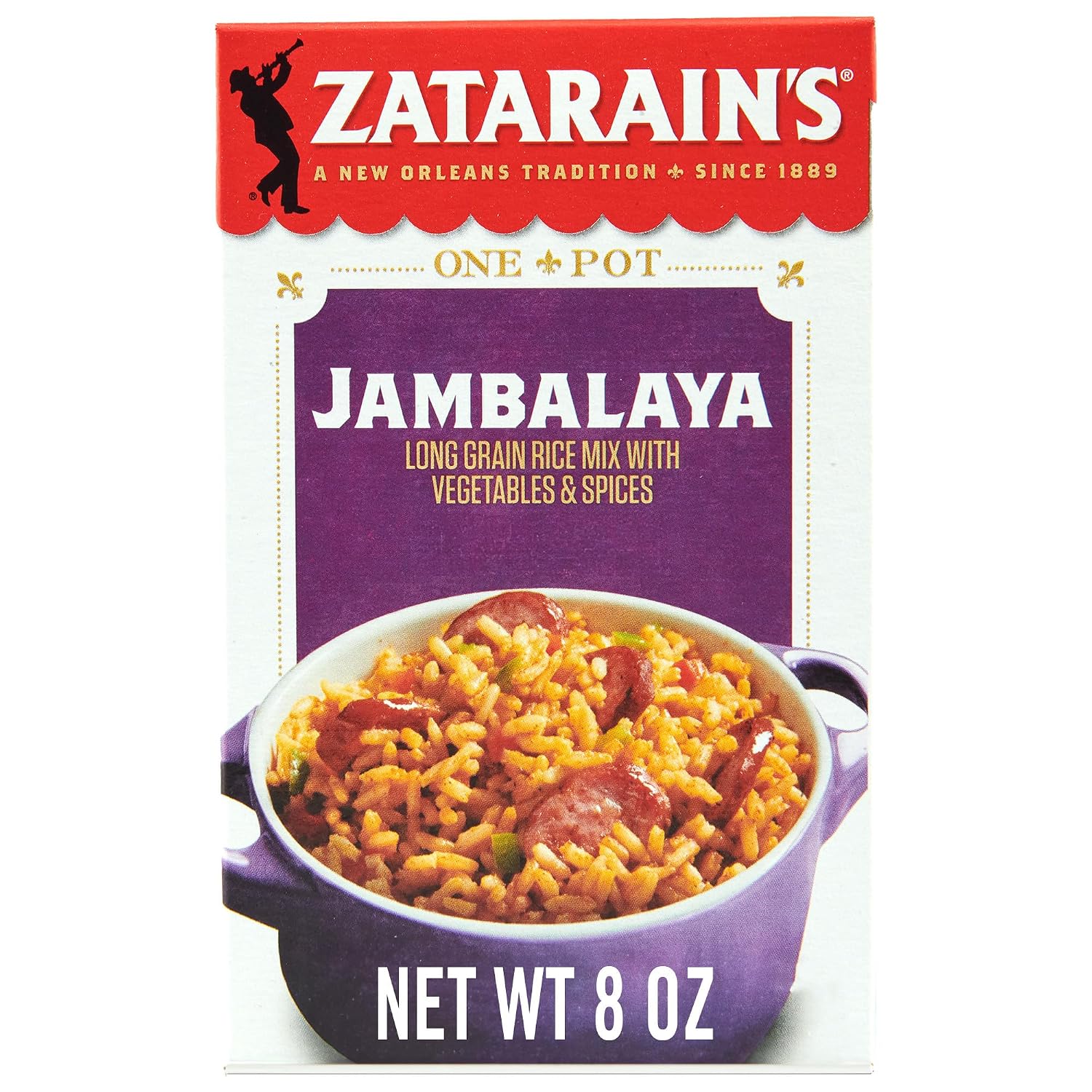 Zatarain's Jambalaya, 8 oz (Pack of 8)