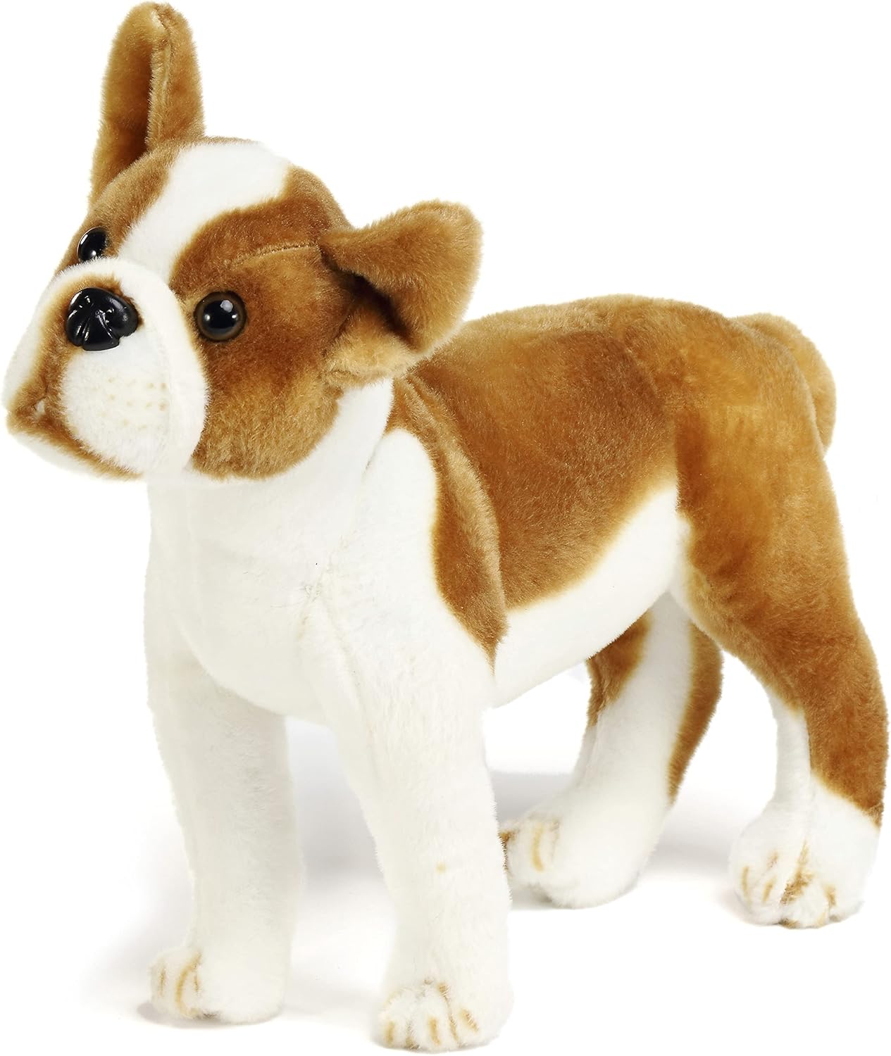 Bobby The Boston Terrier Boxer - 14.5 Inch Large Dog Stuffed Animal Plush