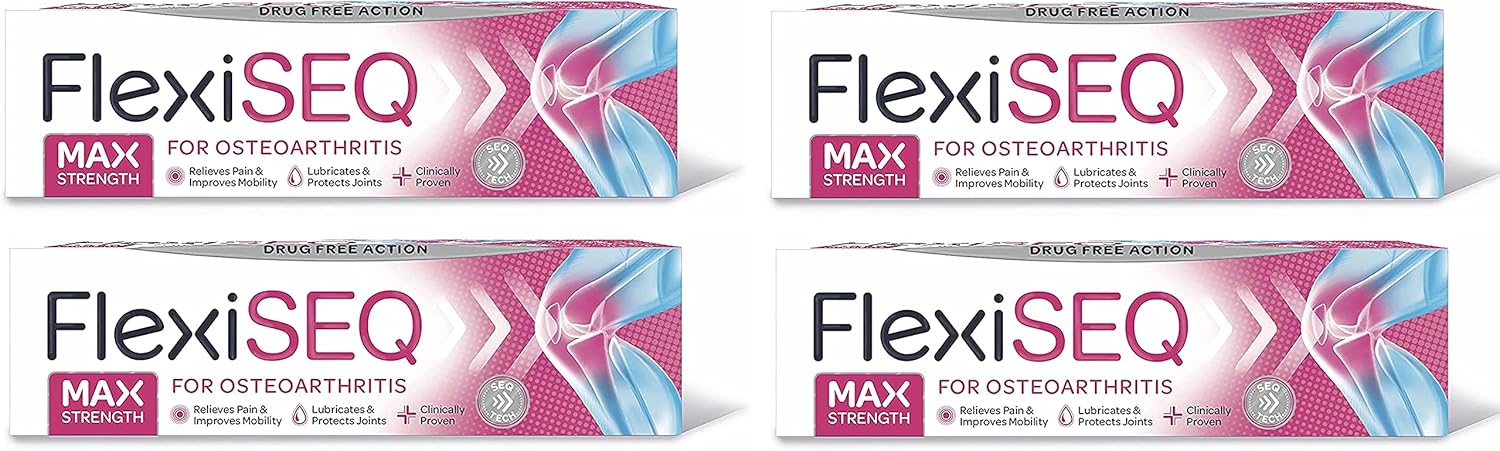FLEXISEQ 50G GEL **** VALUE 4PK **** (Pain associated with Osteoarthritis)