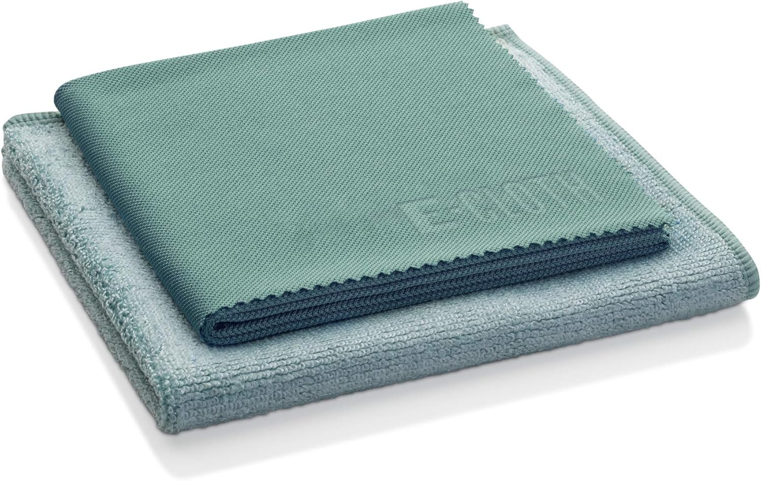 E-Cloth Kitchen Cleaning Kit, 1 Kitchen Microfibre Cleaning Cloth & 1 Polishing Cloth, 100 Wash Promise, 2 Cloth Set