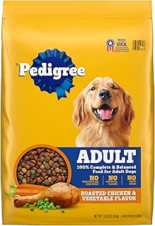 Pedigree Complete Nutrition Adult Dry Dog Food, Roasted Chicken & Vegetable Flavor,18 lb. Bag