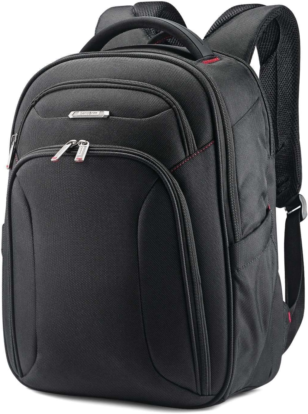 Samsonite Xenon 3.0 Slim Laptop Backpack, 1680D Ballistic Polyester, Fits 15.6” Laptop, TSA Compatible, Air Mesh Back Padding, Tablet Pocket, Smart Sleeve, Quick Stash Pocket, Durable & Lightweight