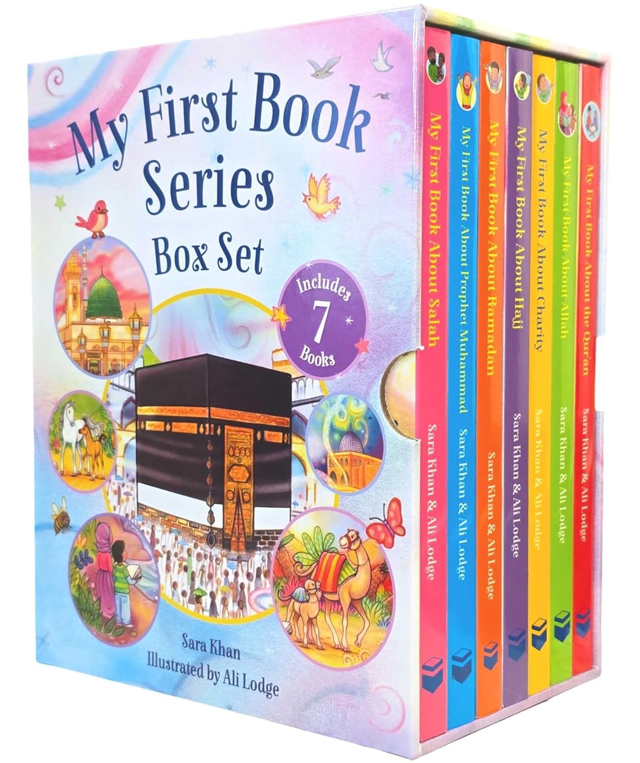 My First Book About Islam Series by Sara Khan 7 Books Collection Box Set (My First Book About Charity, My First Book About Hajj, My First Book About Ramadan, My First Book About Salah & 3 More)