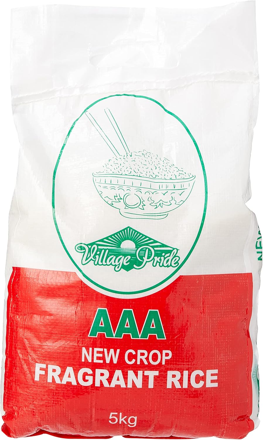Village Pride Fragrant Rice 5 kg | Extra Super Quality Aromatic Jasmine Rice | Enhances Curries & Seafood Dishes, Light Fluffy Texture, Essential for South-Eastern Cuisine