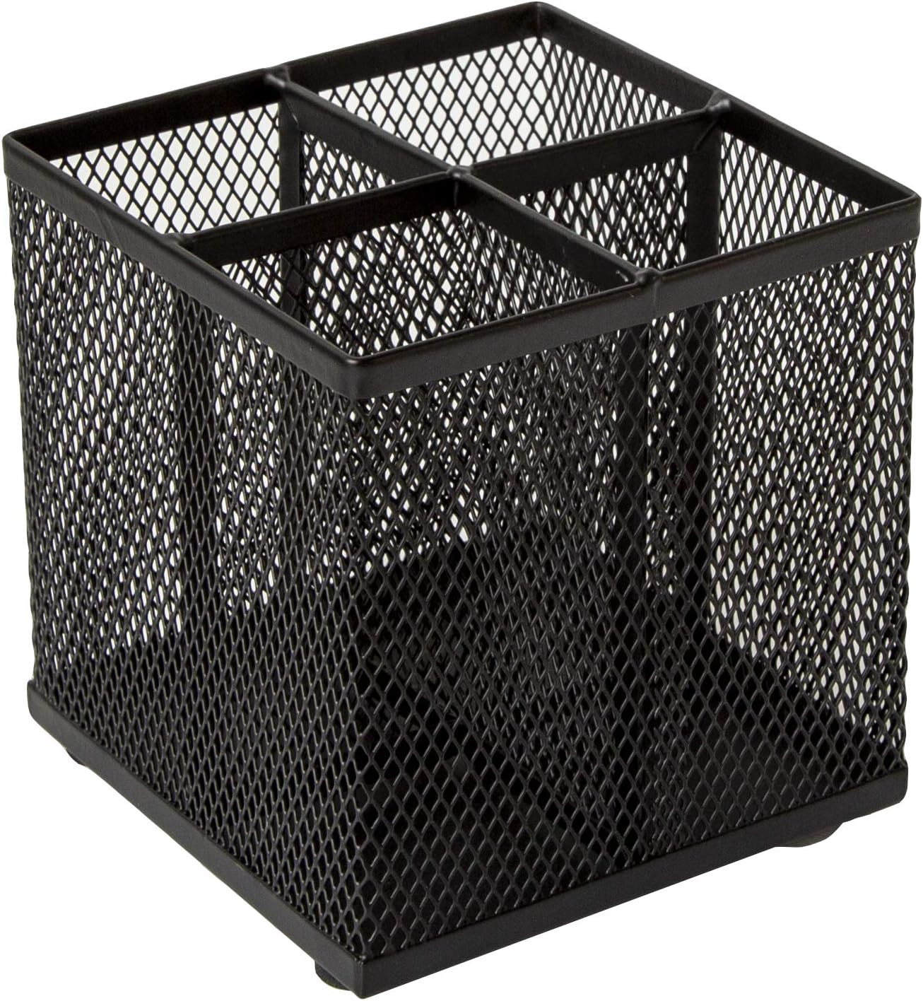OSCO Wiremesh Square Pen Pot - Black
