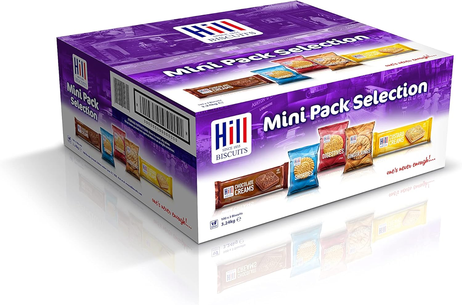 Hill Mini Pack Selection 3pk x 100 Mini Packets, Various
