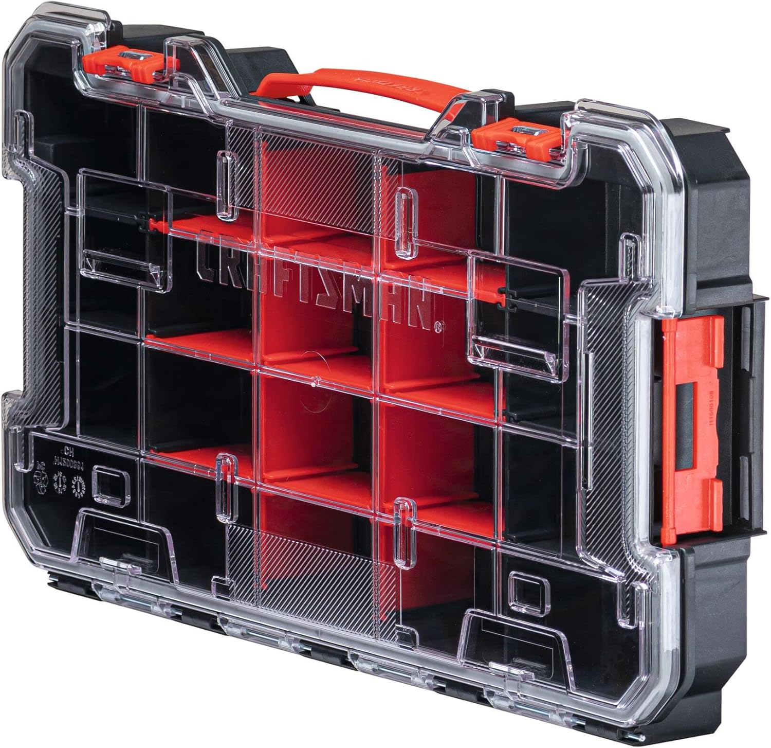 CRAFTSMAN VERSASTACK Storage Organizer, Small Parts Organizer, 20-Compartments, Lid Includes Secure Latch (CMST17828)