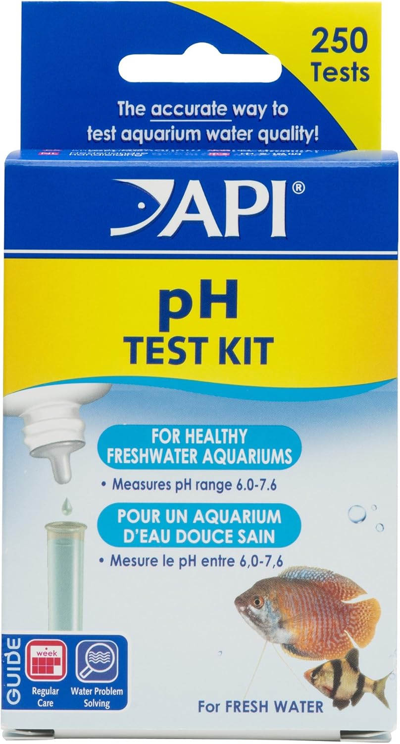 API PH TEST KIT 250-Test Freshwater Aquarium Water pH Test Kit
