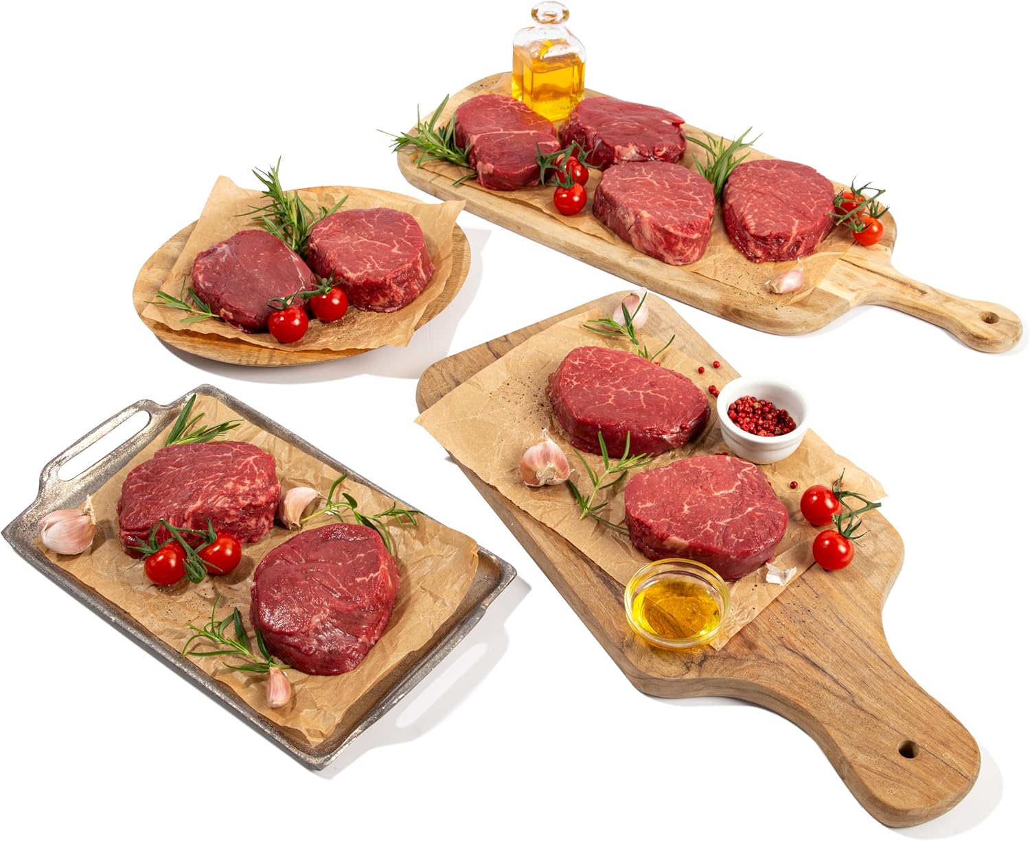 MuscleFood Heritage Beef Fillet Steaks (10 x 140g) | 21-Day Matured | 10 Steaks |