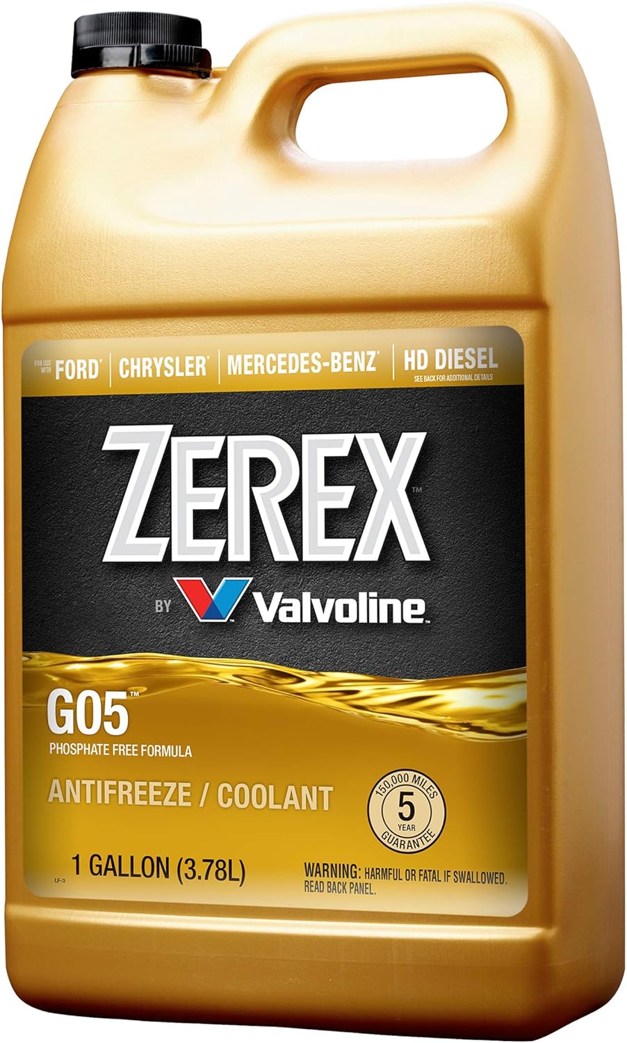Zerex G05 Phosphate Free Concentrate Antifreeze/Coolant 1 GA