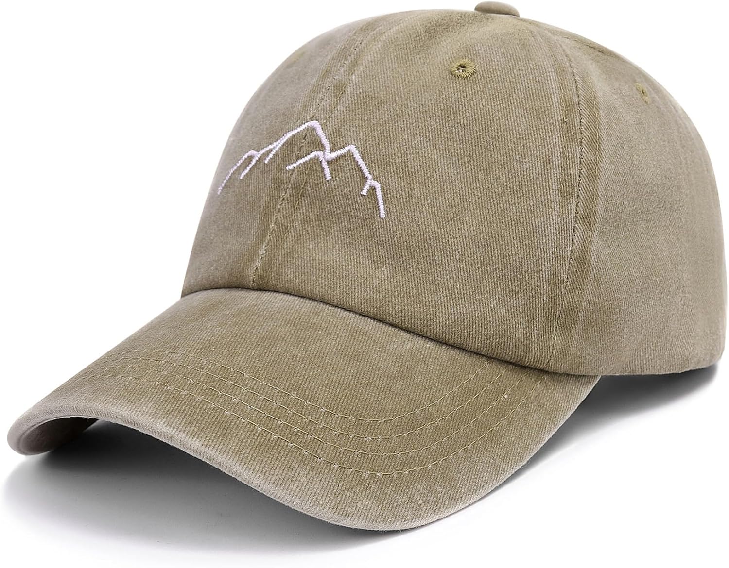 YouGa Baseball Cap Mens - Vintage Washed Dad Caps Adjustable Cotton