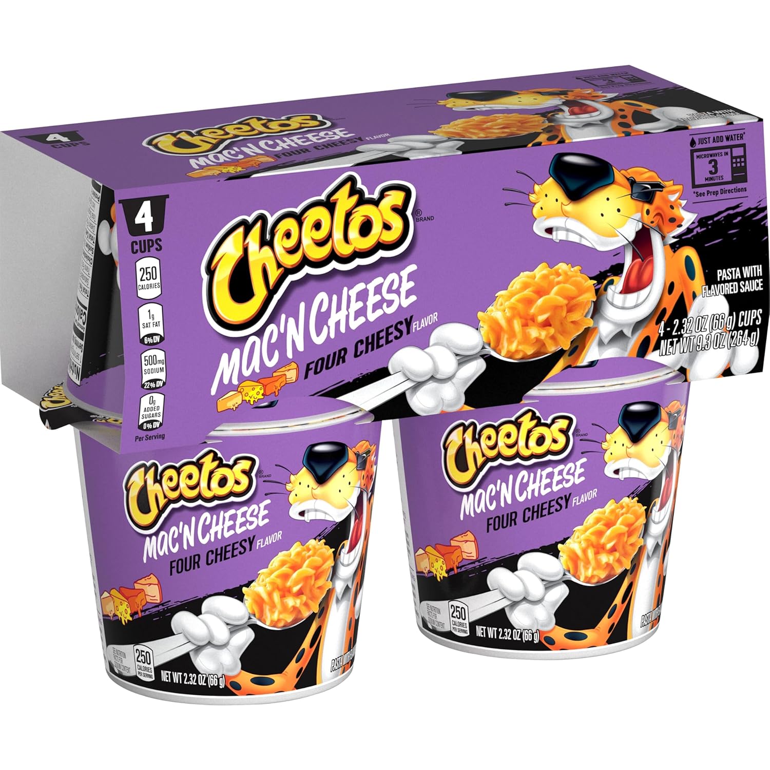 Cheetos Mac & Cheese Cups, Xtra 4 Cheesy, (4 Cups)