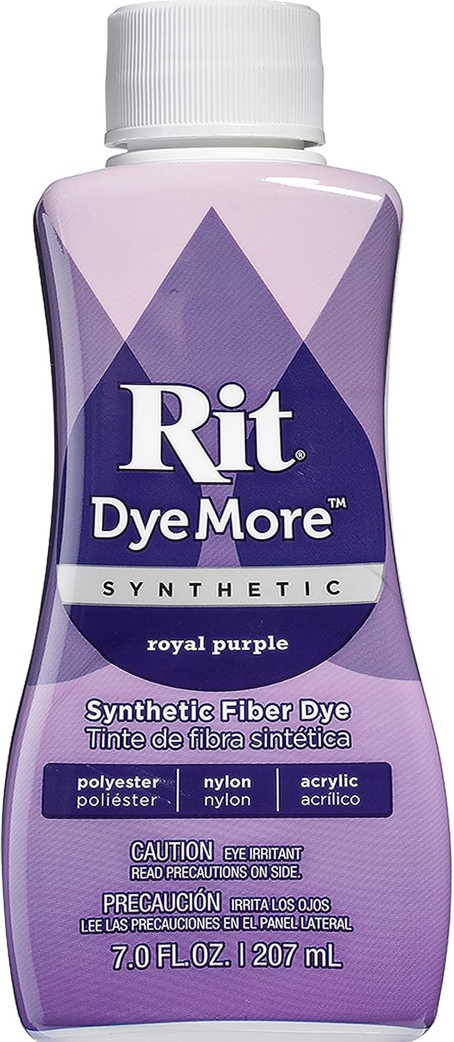 Rit Dye Rit Dye More Synthetic 7oz-Royal Purple, Other, Multicoloured,5.08 x 6.35 x 15.24 cm