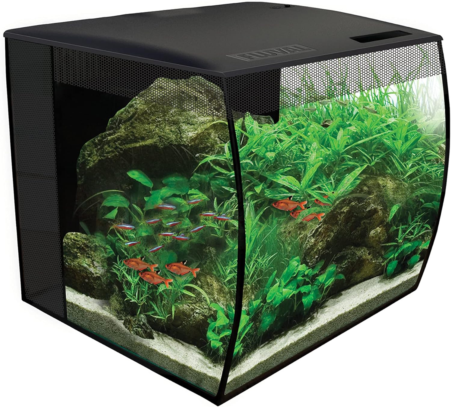 Hagen Fluval Flex Aquarium Kit, 35 x 33 x 33 cm, 34 Litre