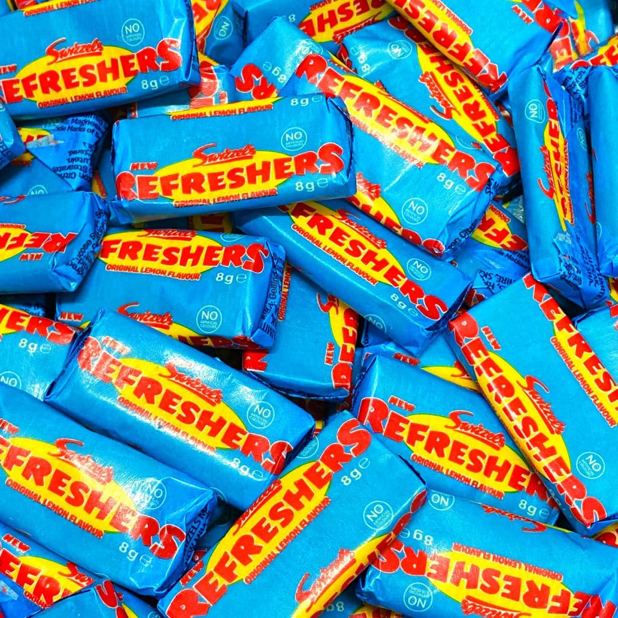 50 Refreshers Chews Sweets │ 50 Pack Bulk Bag │ Assorted Sweet Pick and Mix for Parties, Gifts, and Sharing.